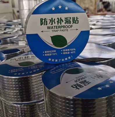 Chine Bande de clignotant auto-adhésive comportant d'un papier aluminium et d'un adhésif en caoutchouc de bitume fournisseur